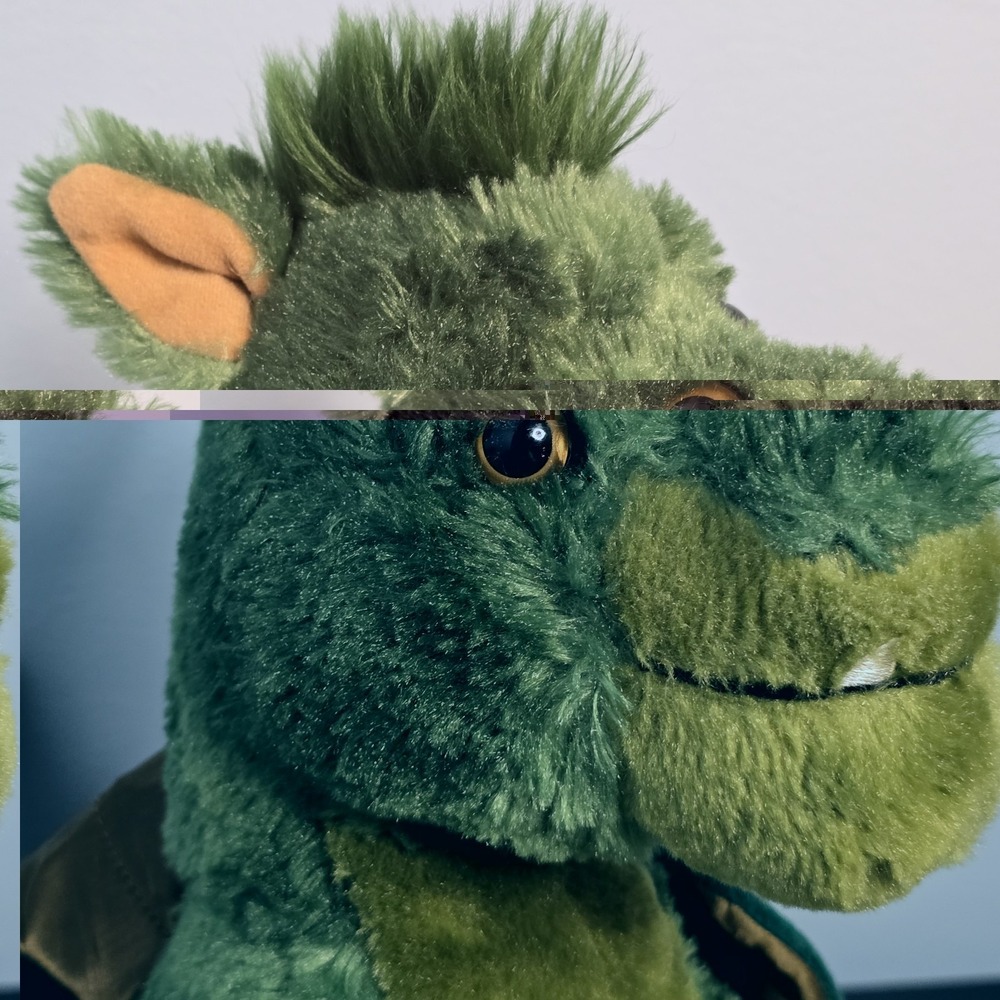 Pete's Dragon Elliot 15" Build A Bear Disney Green‎ Plush Stuffed Animal 2016 - Picture 5 of 8